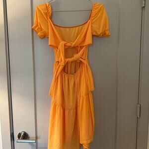Boohoo Summer Dress - Orange Brand New